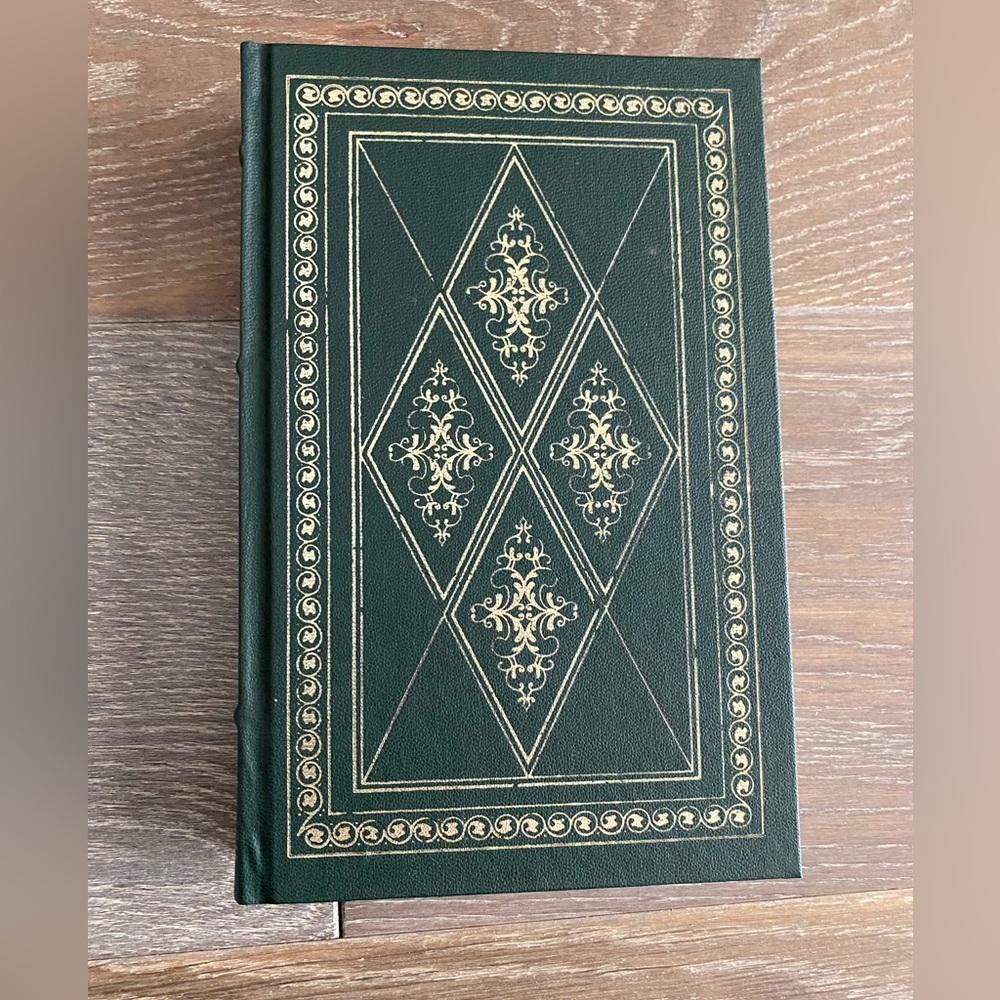 LEATHER BOOK The Adventures of Huckleberry Finn, Franklin Library Cond very good